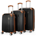 Collins 3 Piece Expandable Retro Luggage Set-0