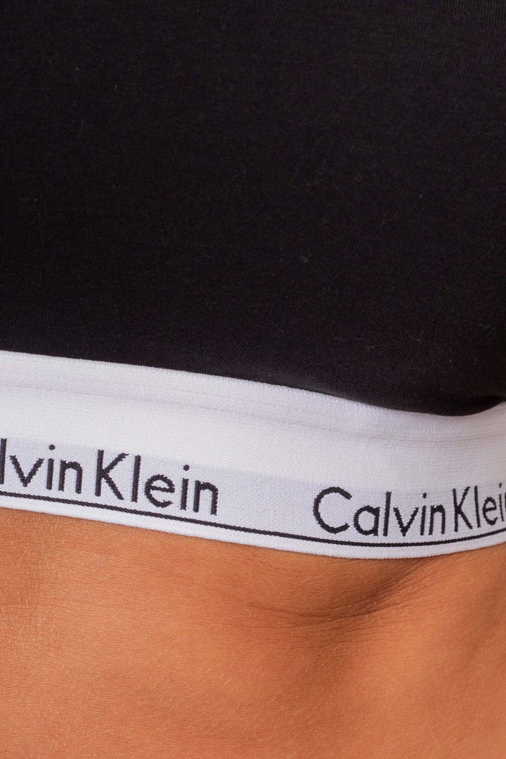 CALVIN KLEIN JEANS - Women's top with cups and long sleeves