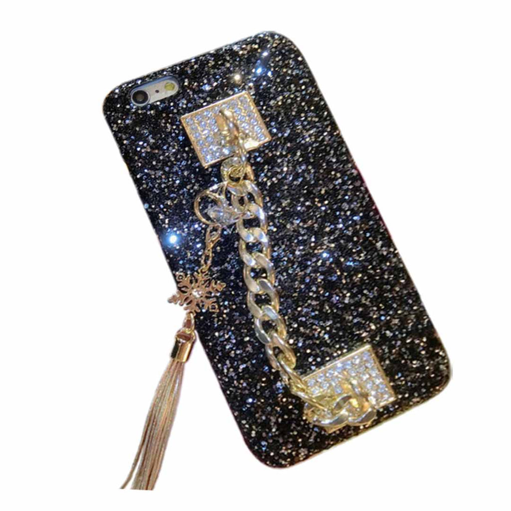 Luxury glitter slim shockproof hard back phone case for iPhone 6s Plus and 7 Plus