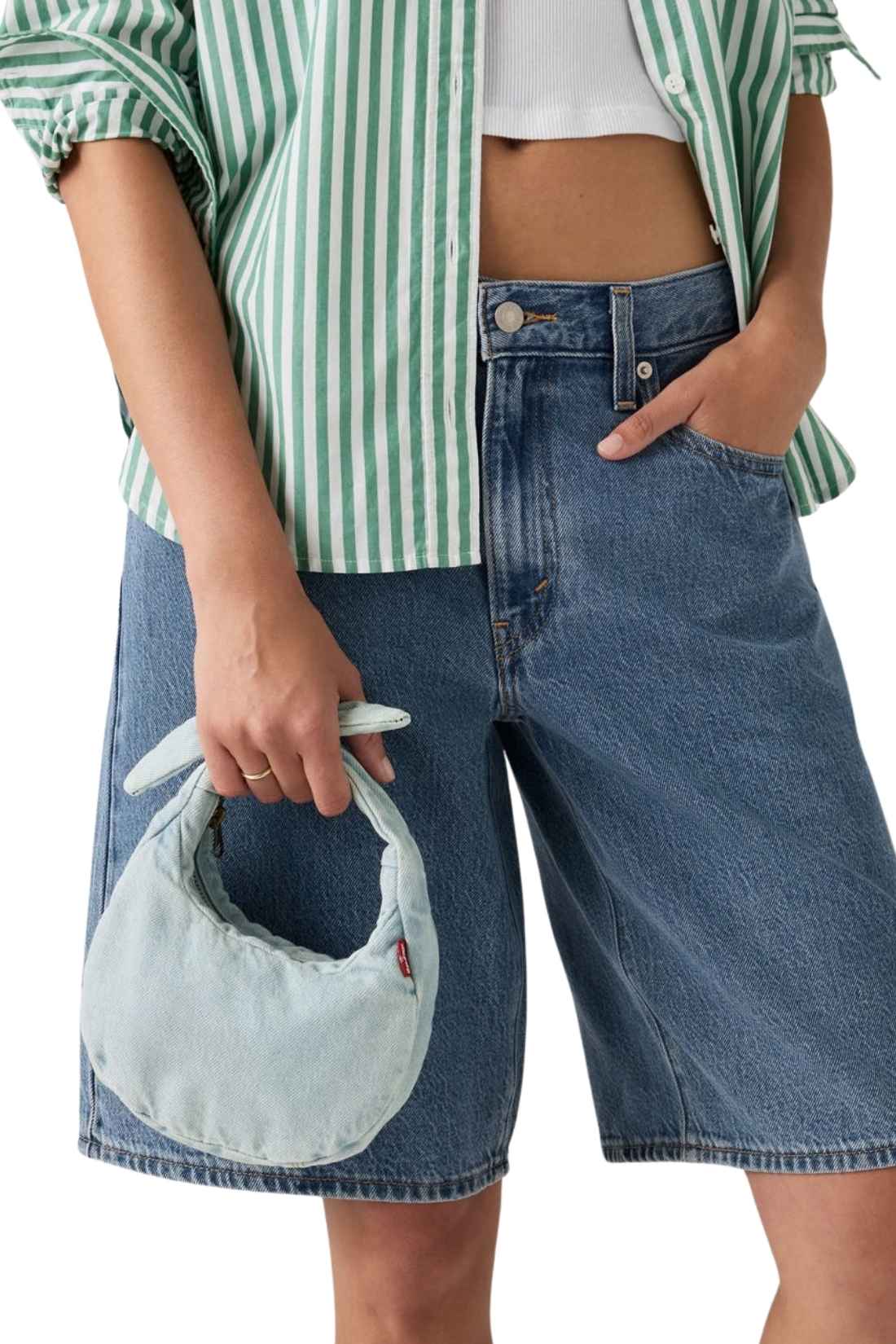 LEVI'S - Borsa donna Baby Brooklyn con nodo  - Misura OS