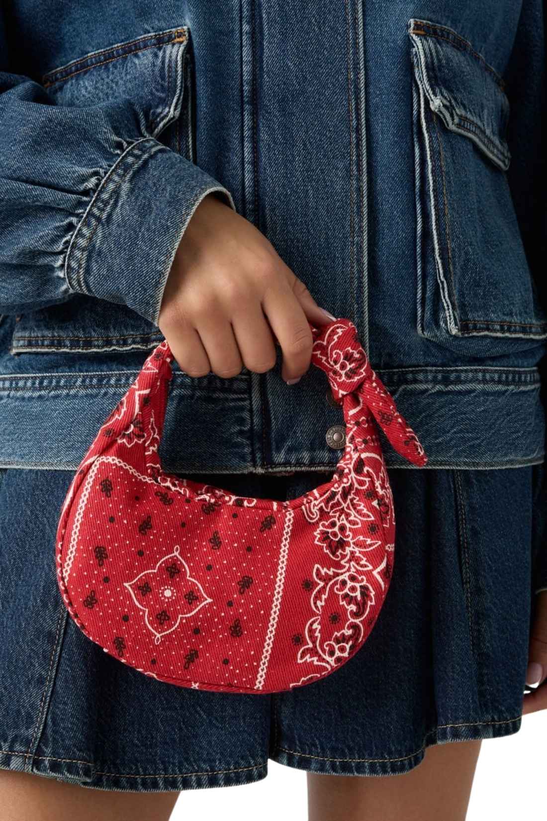 LEVI'S - Borsa donna Baby Brooklyn con nodo  - Misura OS