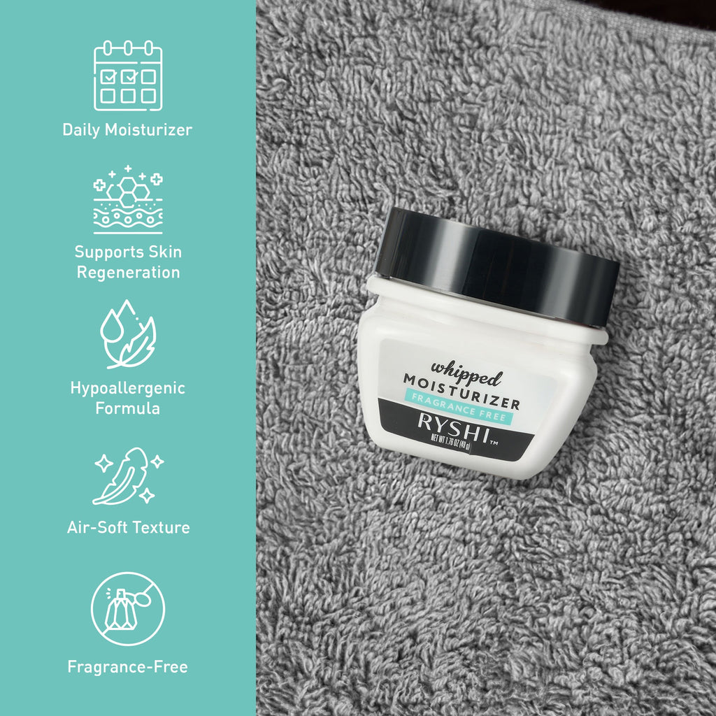 Pursonic hydration and renewal skincare duo featuring whipped moisturizer and retinol eye cream containers — view 4
