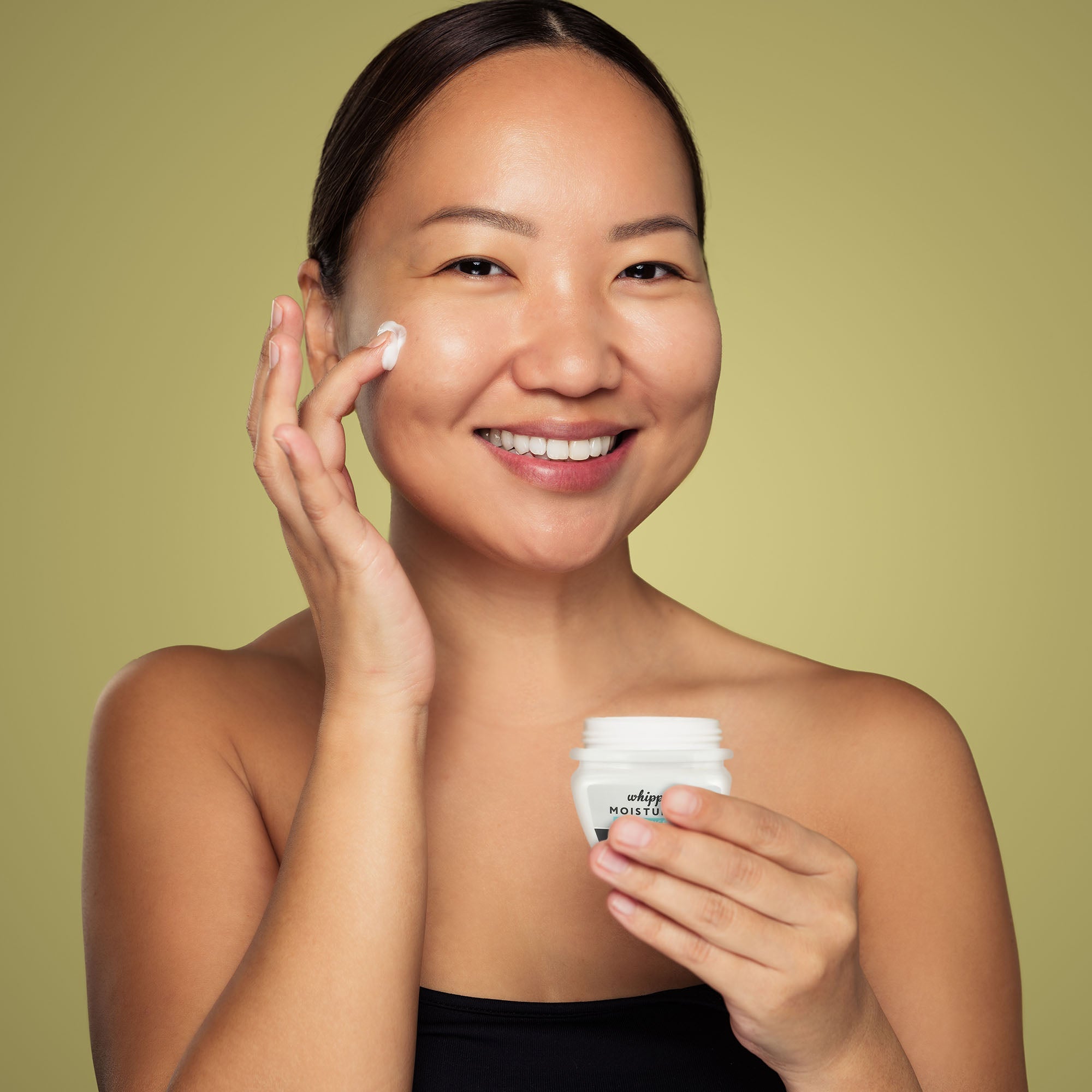 Pursonic hydration and renewal skincare duo featuring whipped moisturizer and retinol eye cream containers — view 5
