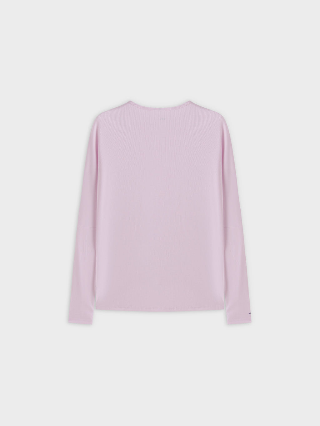 Crew Ribbed Dolman-Lavender-1