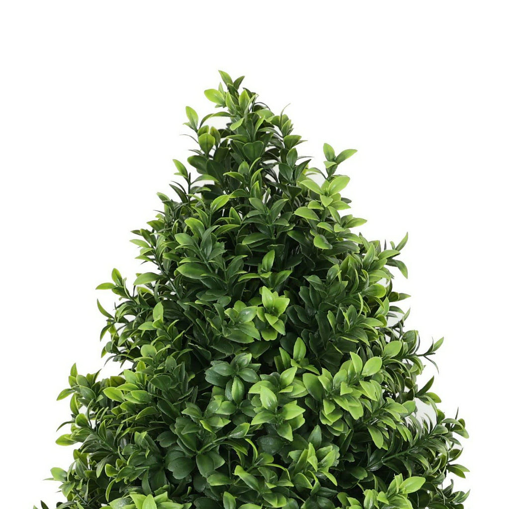 Boxwood Topiary Shrub with Ground Spike 22in – UV Resistant-2