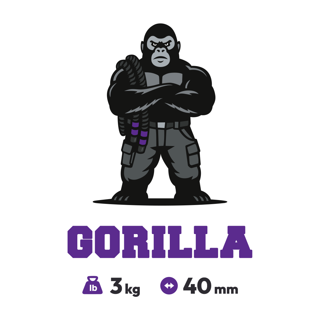 Gorilla – 40mm Heavy Rope for Rope Flow (3kg)-1
