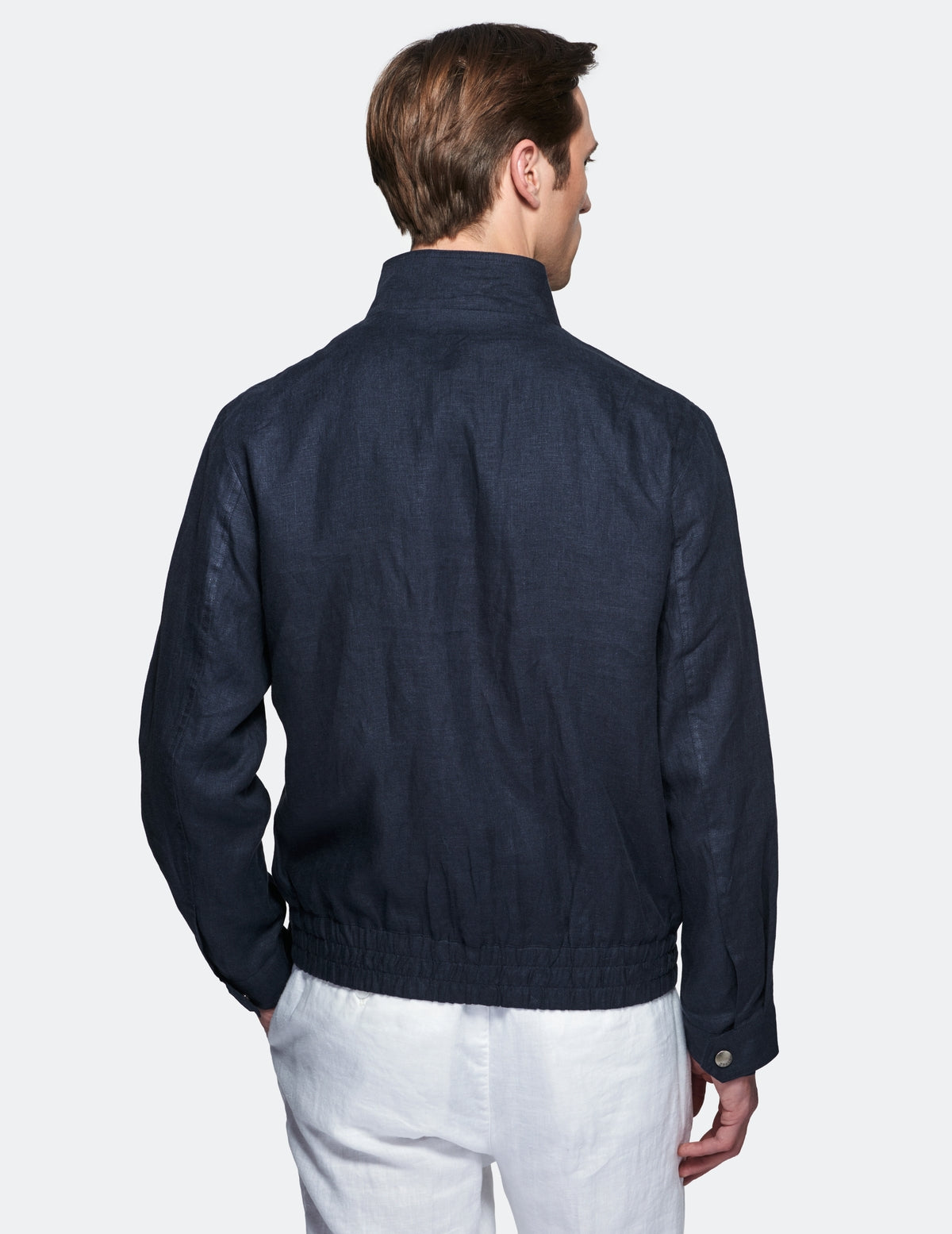 Bomber in puro lino-2