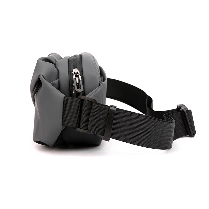 Slim WAUTTON fanny pack waist bag with adjustable strap for running and hiking — view 2