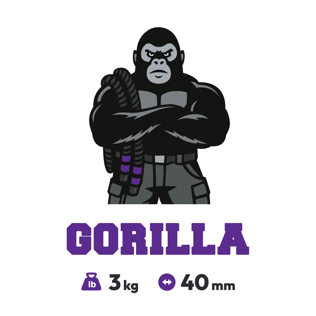 Gorilla – 40mm Heavy Rope for Rope Flow (3kg)-4
