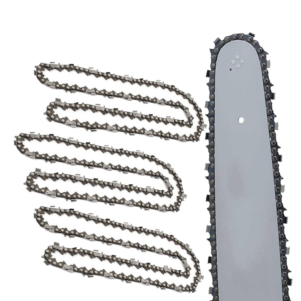 16-inch laminated chainsaw guide bar and three semi-chisel replacement chains complete hardware kit — view 2