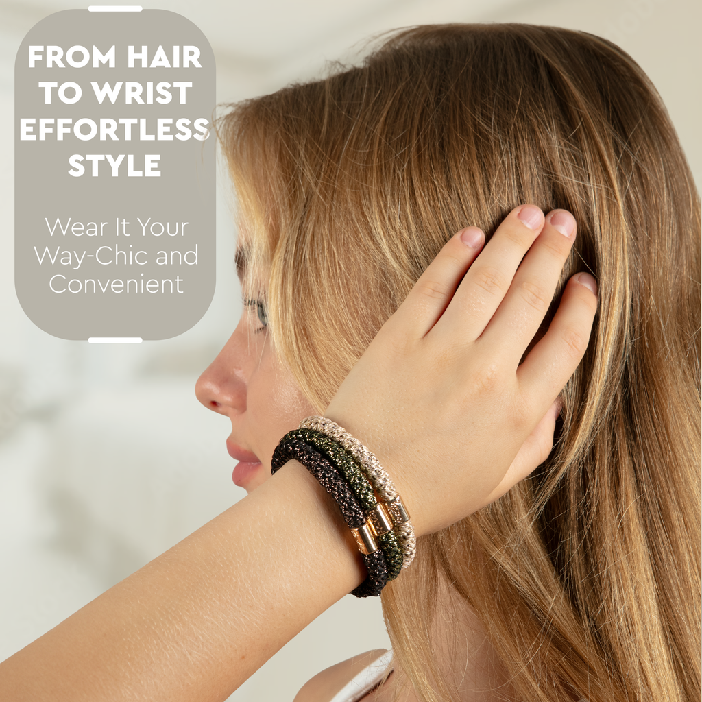 Luxe Hair Pony 12-Pack | Desert-2