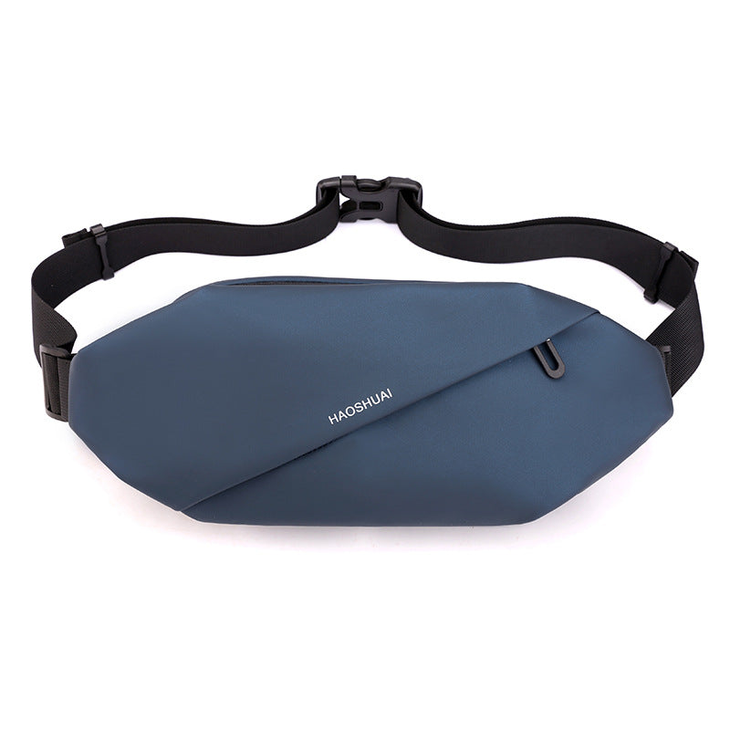 Slim WAUTTON fanny pack waist bag with adjustable strap for running and hiking — view 5