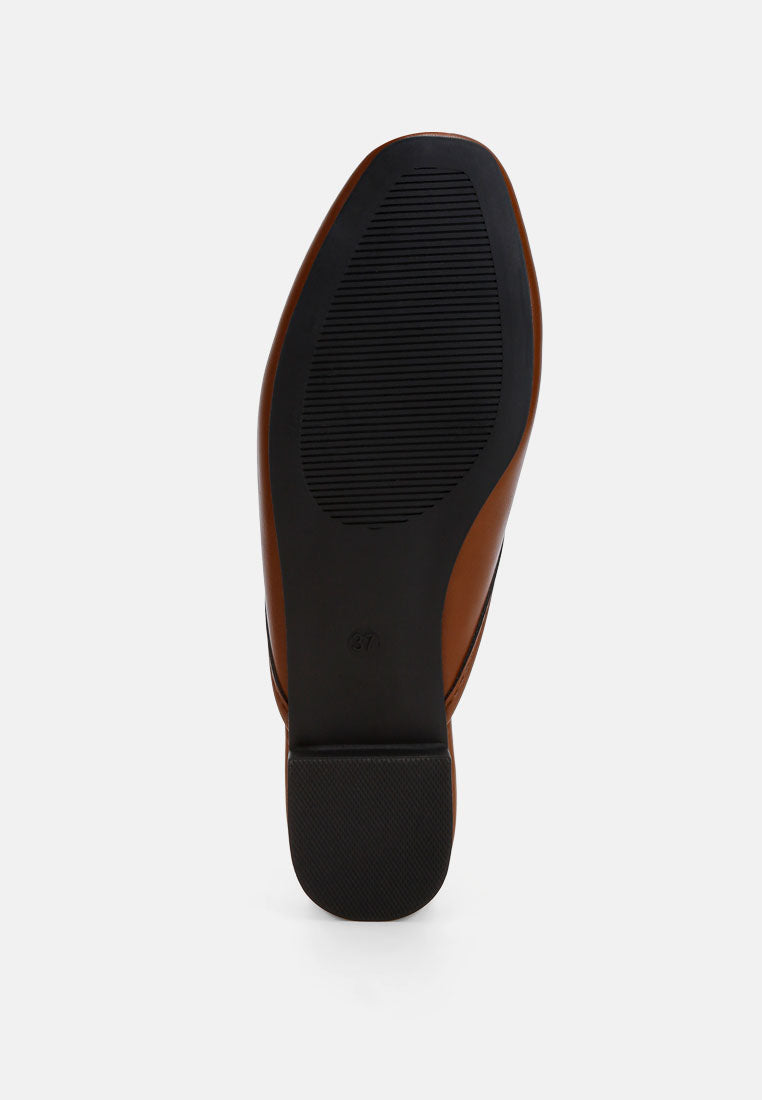 Globus Bow Slip-On Flat Mules-4