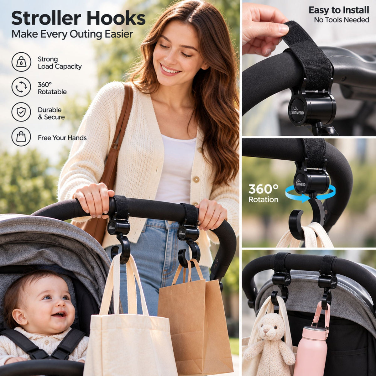 Stroller Hook 2 Pack-1