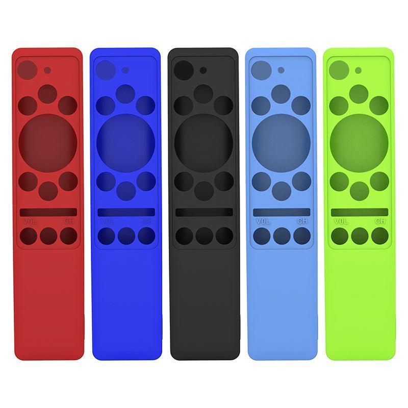 Bright silicone remote control cover with anti slip grip and full button access for smart televisions — view 2