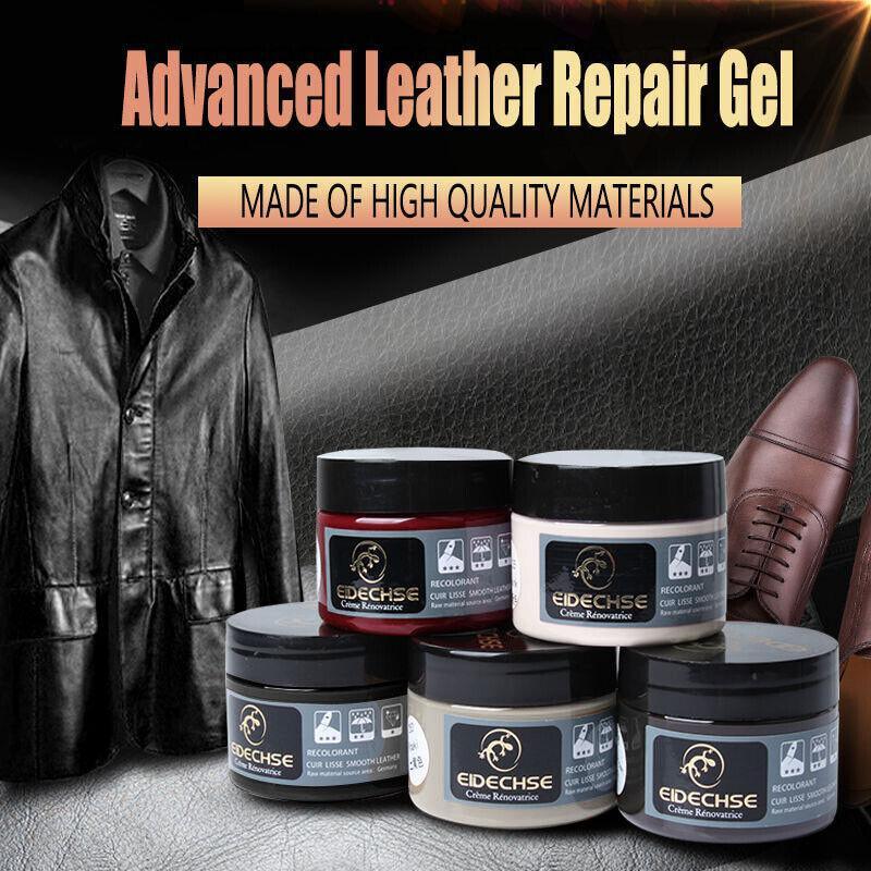 Advanced leather repair gel kit tube for restoring auto interiors sofas and leather jackets