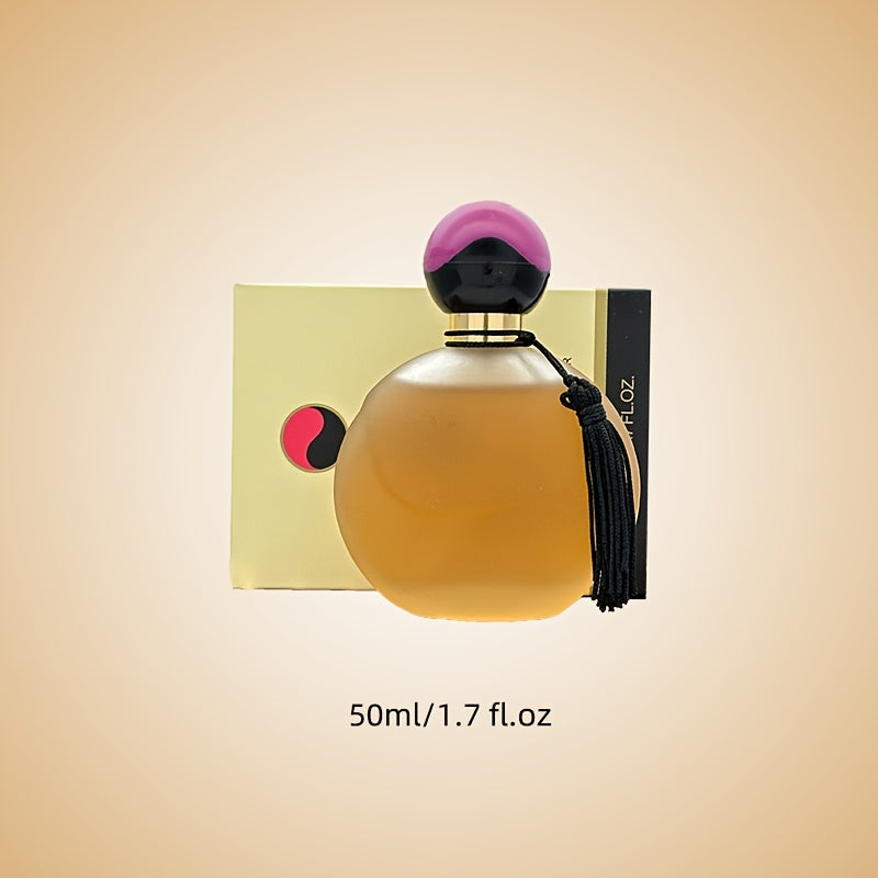 Women's floral fruity perfume in a 50ml glass bottle featuring cedar and vanilla scent notes. — view 4