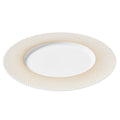 Degrenne Collection Graphique Classique Gold round presentation plate: 12.80 inches-0