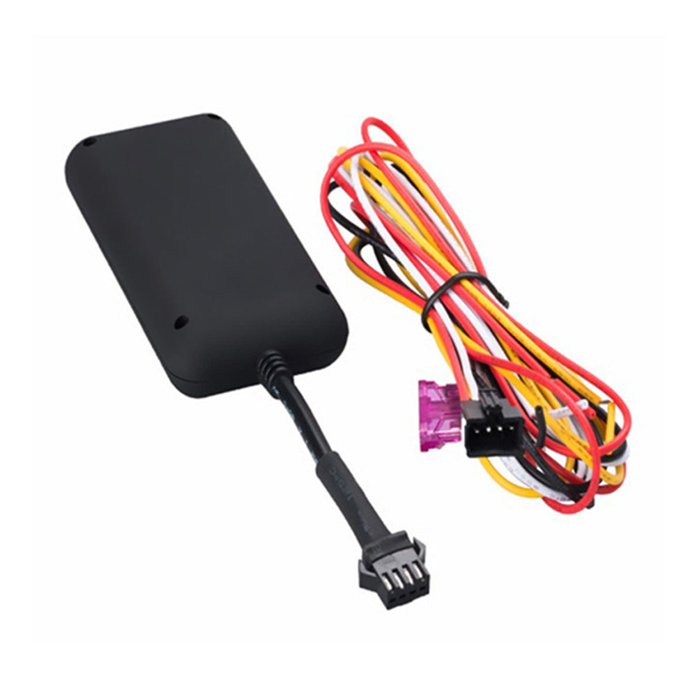 Maxcool 4G real-time vehicle GPS tracker with wiring cable, relay, and mounting screws kit.