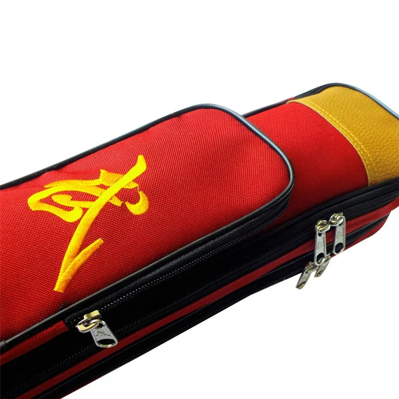Waterproof martial arts bag in durable nylon with traditional Chinese pattern and adjustable shoulder strap — view 3