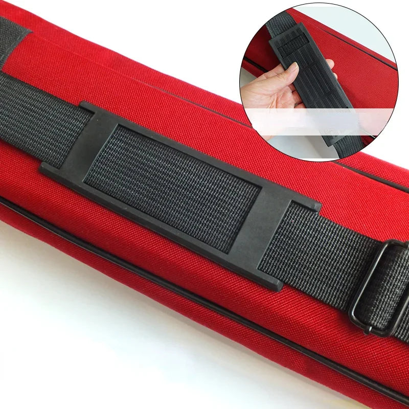 Waterproof martial arts bag in durable nylon with traditional Chinese pattern and adjustable shoulder strap — view 2