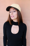 Straw Baseball Cap-0