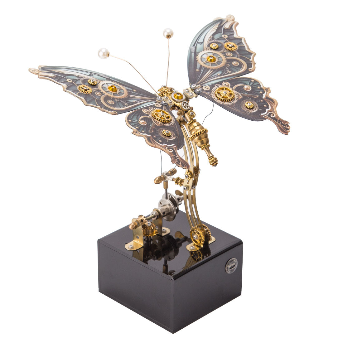 Dynamic Butterfly with Music Box (Grey)-1