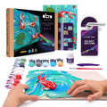 3D PICTURES Famous Masterpieces DIY set ”Koi Carps”-0