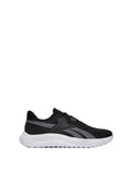 Men's Energen Lux running shoes in black nylon with lightweight midsole and secure lace-up closure