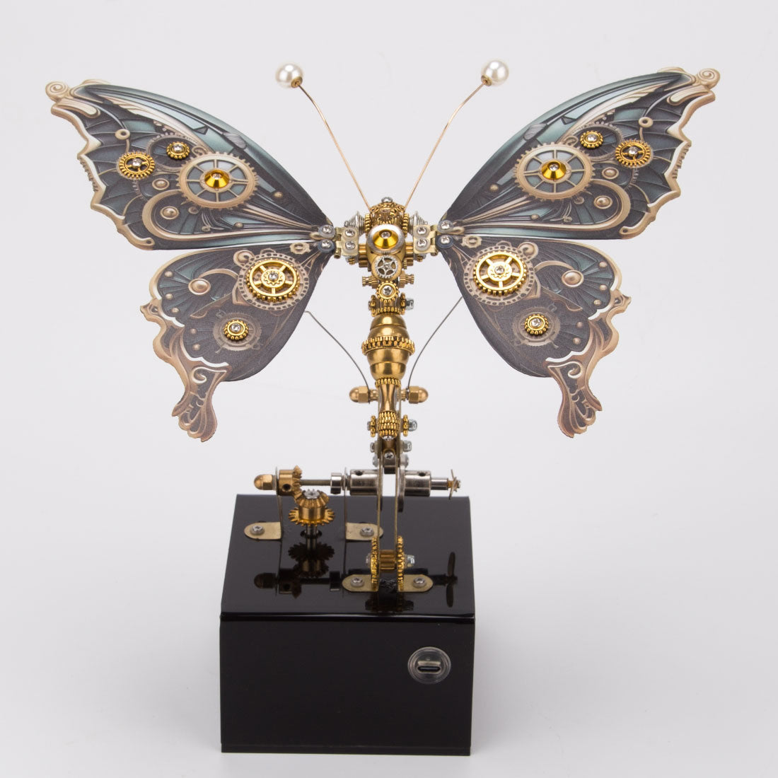 Dynamic Butterfly with Music Box (Grey)-2