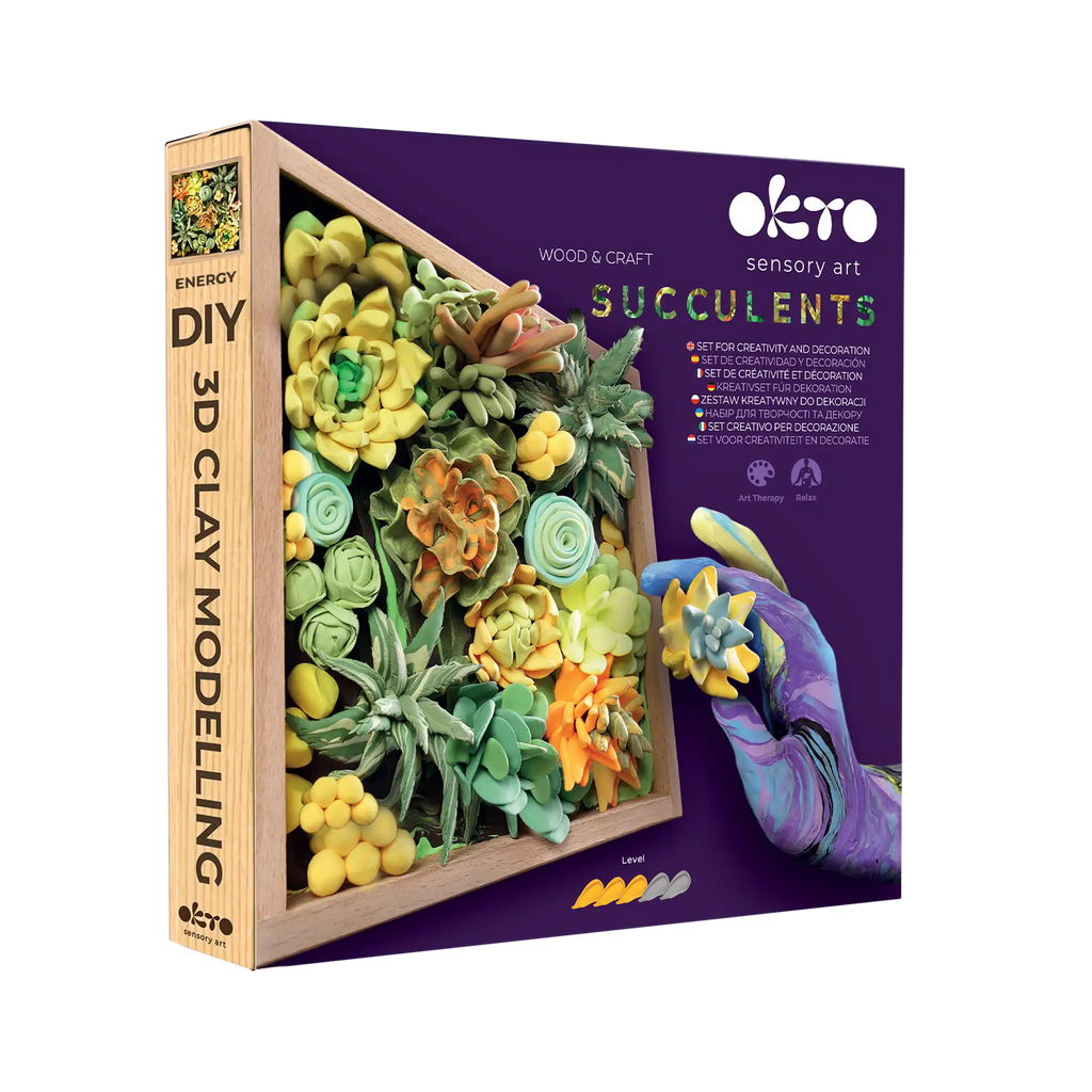 set Wood&Craft DIY "Succulents" ENERGY-1