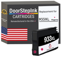 Remanufactured high-yield magenta ink cartridge in plastic casing for home and office printers