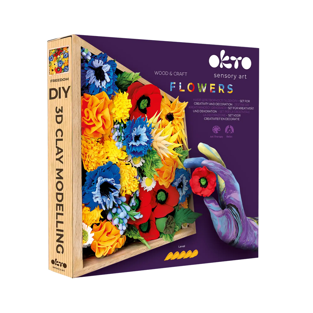 set Wood&Craft DIY "Flowers" FREEDOM-1
