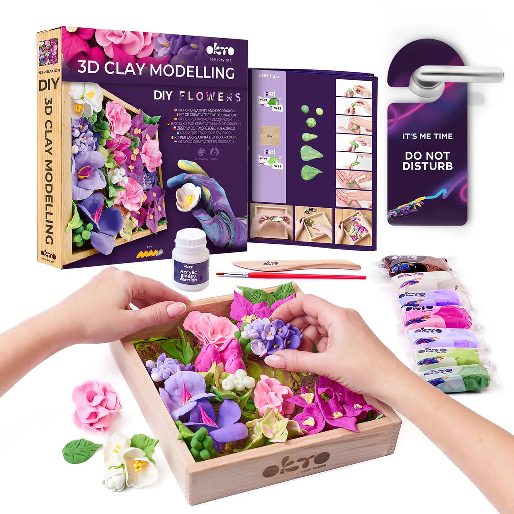 set Wood&Craft DIY "Flowers" INSPIRATION-0