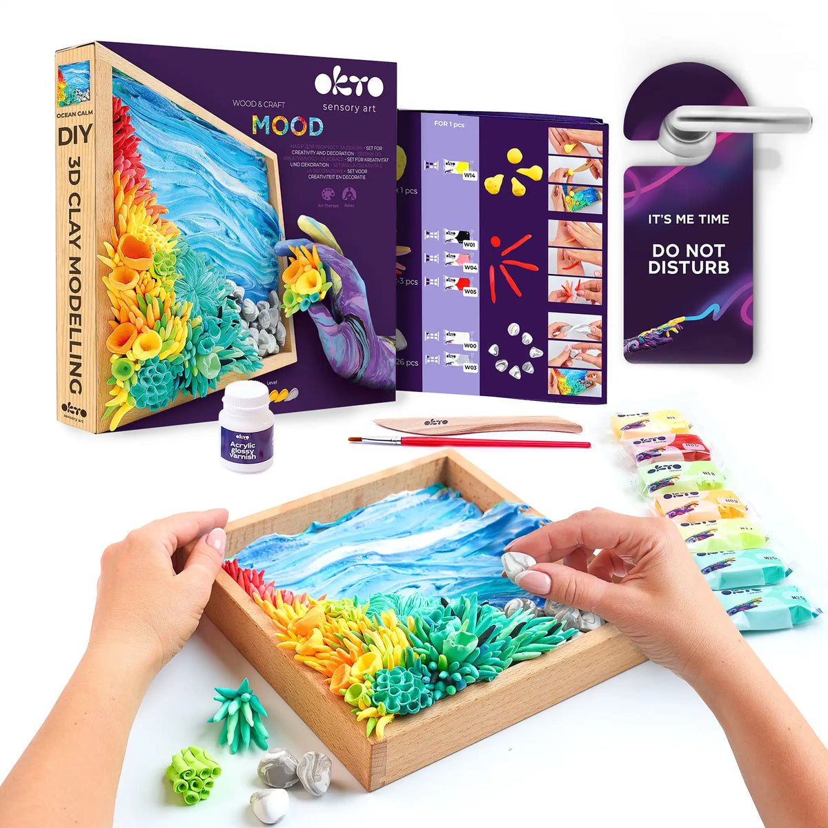 set Wood&Craft DIY "Mood" Ocean Calm-0