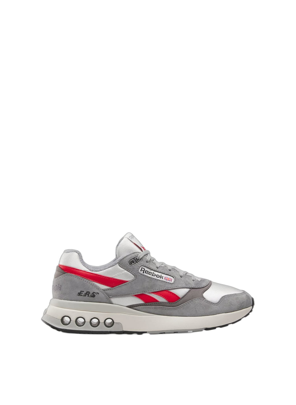 Men's ERS World running shoes featuring colorblock suede, nubuck, nylon upper, and a rubber outsole — view 19