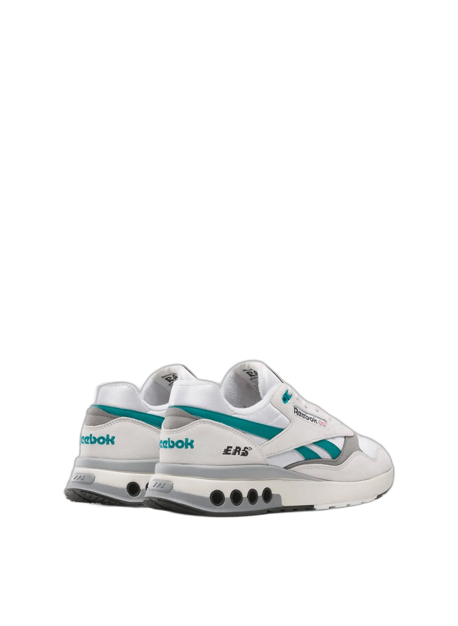 Men's ERS World running shoes featuring colorblock suede, nubuck, nylon upper, and a rubber outsole — view 30