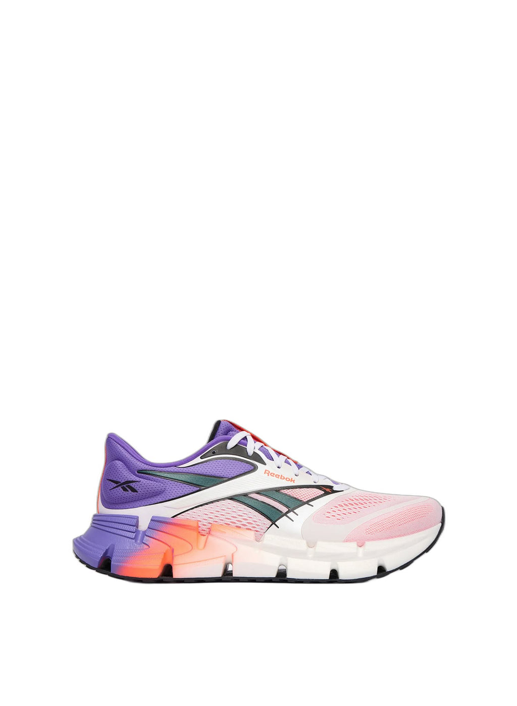 Men's FloatZig 2 running shoes in colorblock nylon mesh with a thick rubber sole — view 9
