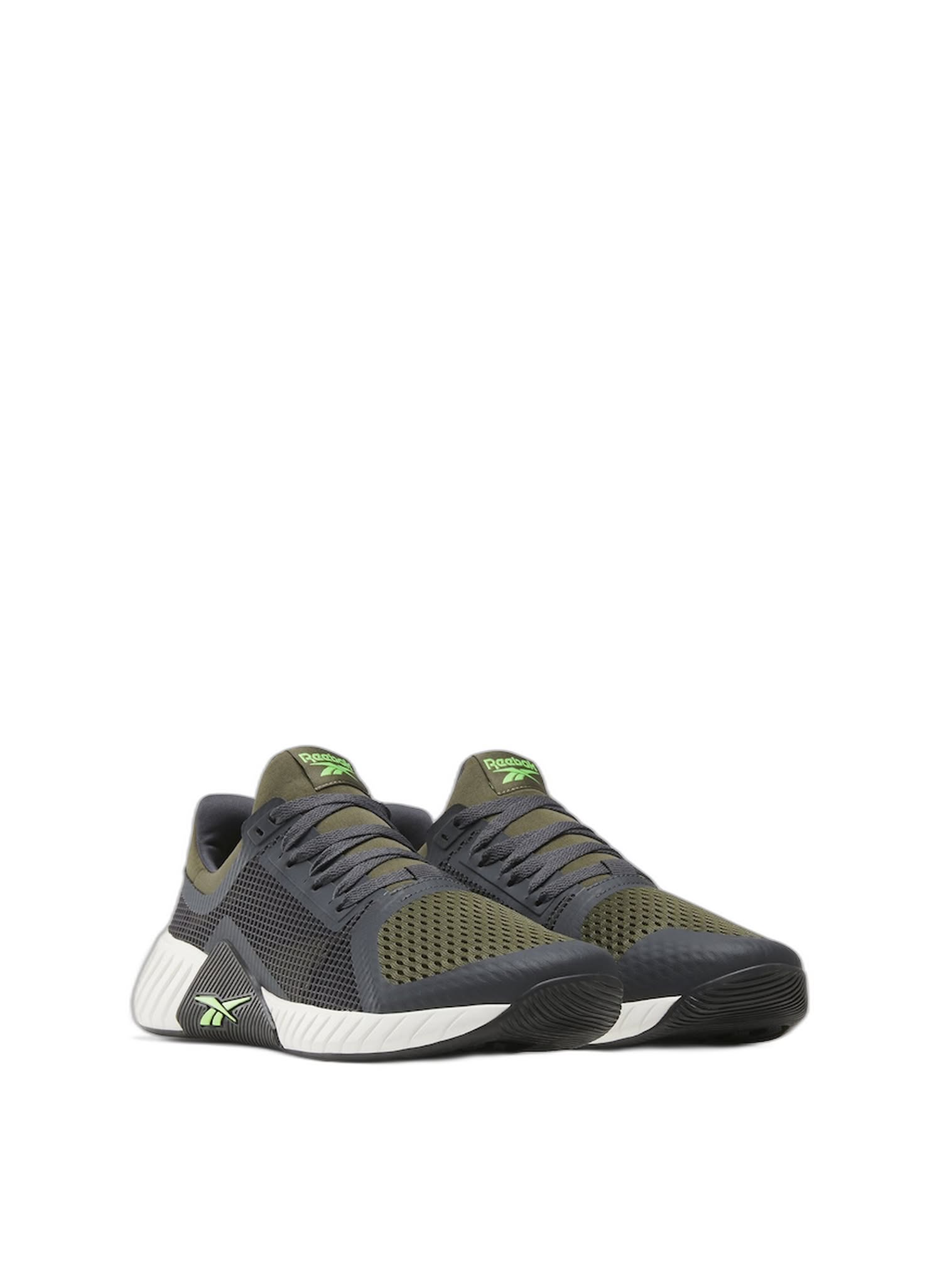 Reebok men's Flip Charge training shoes in colorblock synthetic and nylon with thick rubber outsole — view 27