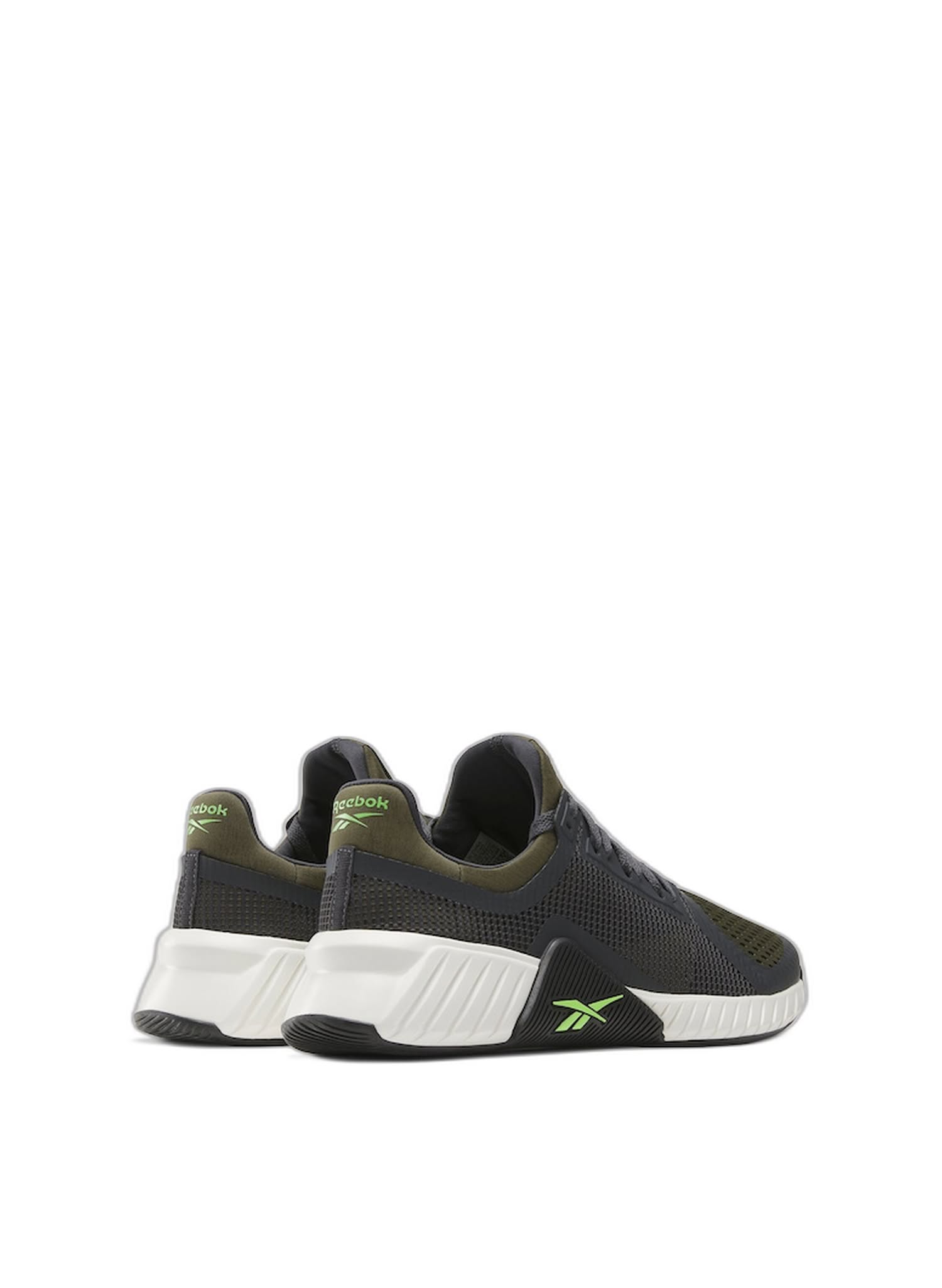 Reebok men's Flip Charge training shoes in colorblock synthetic and nylon with thick rubber outsole — view 3