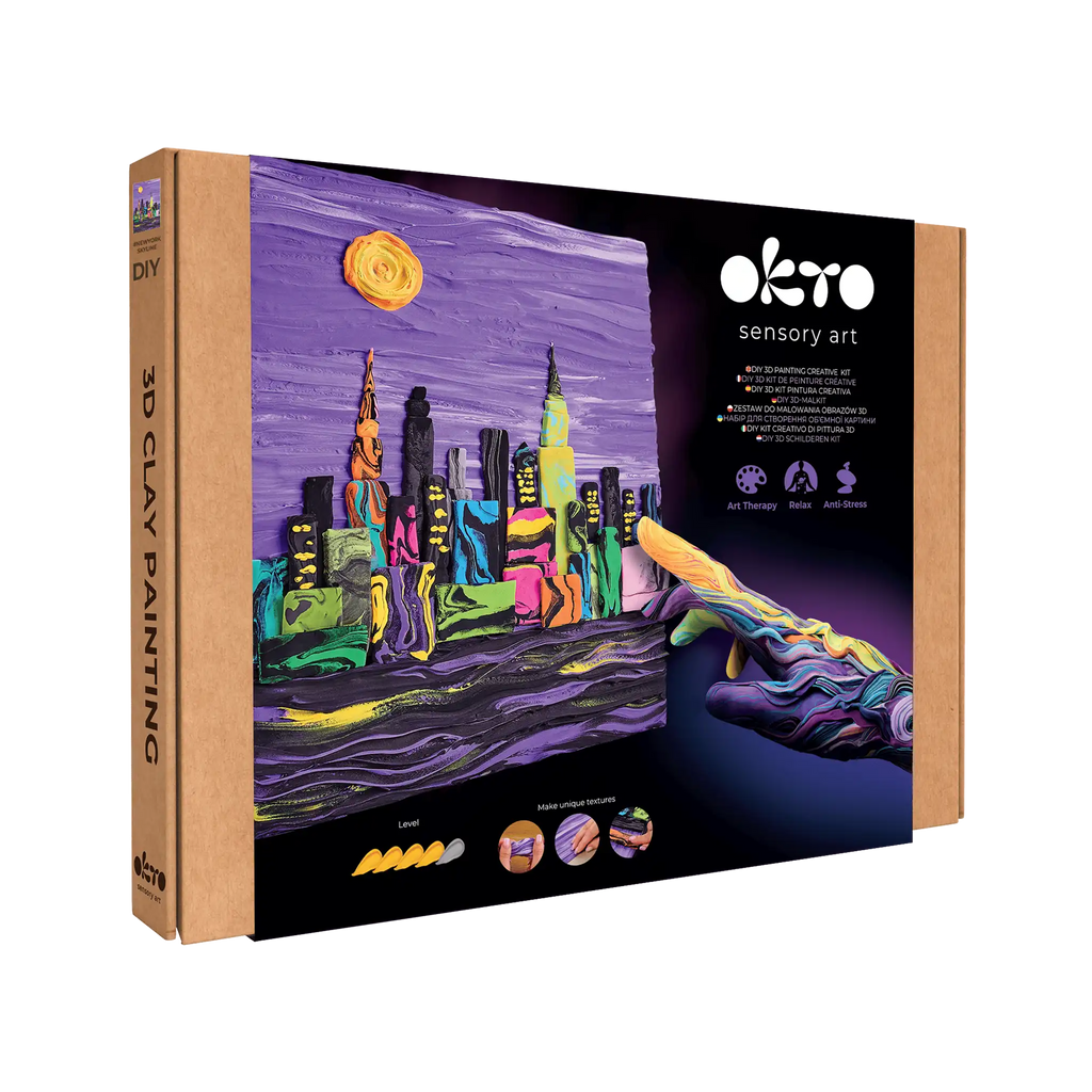 3D PICTURES TRAVEL DIY 3D Painting #Skyline New York-1