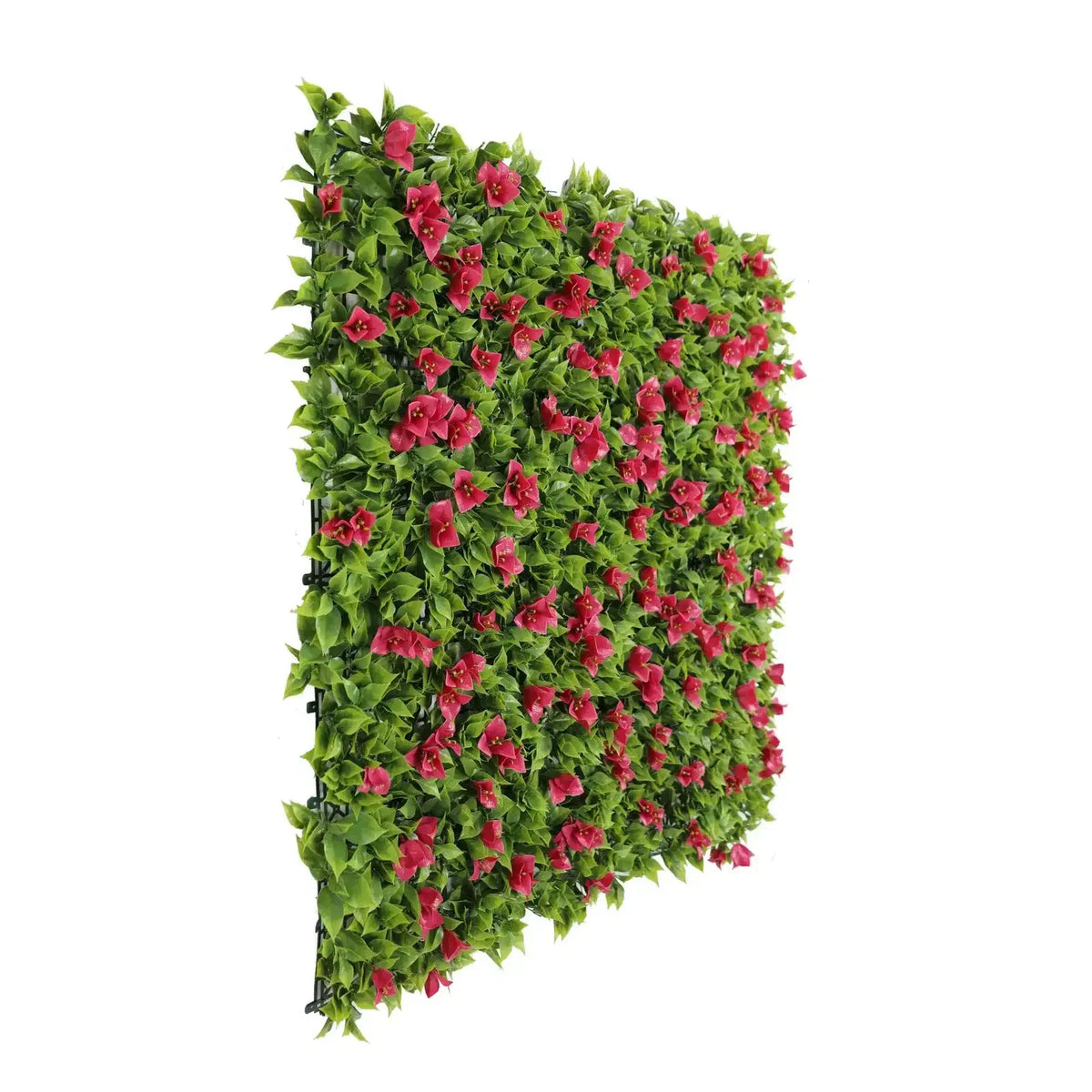Flowering Pink Artificial Vertical Garden Green Wall Panel 40×40in 11 SQ FT – UV Resistant – Commercial Grade-2