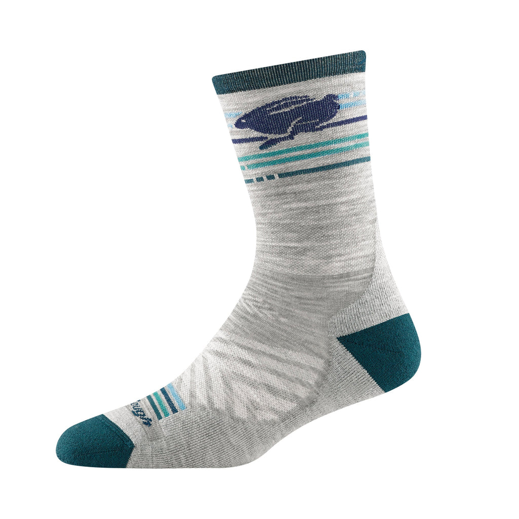 Women's micro crew ultra-lightweight running socks in a breathable merino wool blend