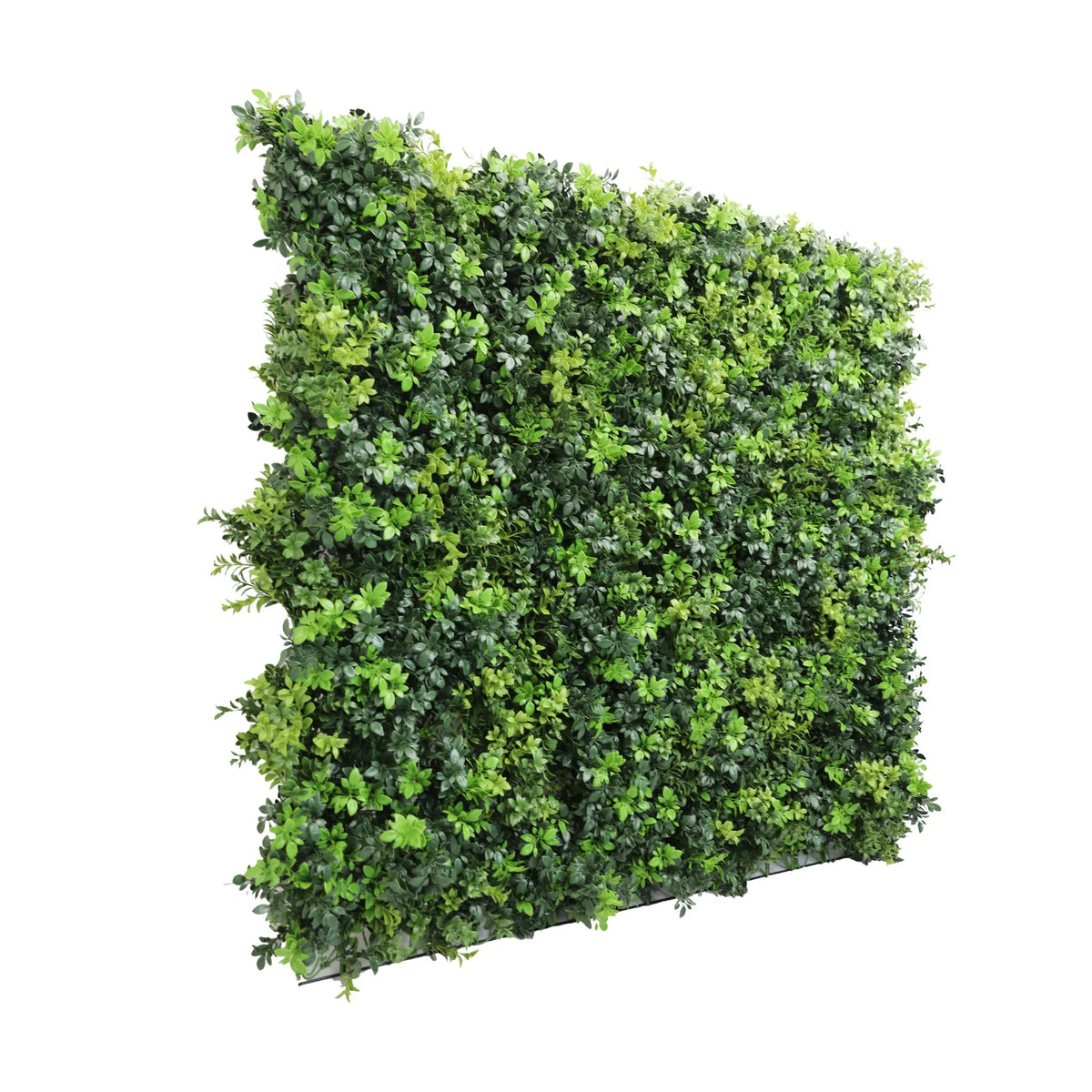 Mixed Green Ultra Dense Boxwood Artificial Vertical Garden Green Wall Panel 40×40in 11 SQ FT – NFPA 701 Certified – Metal Backed – UV Resistant – Commercial Grade-2