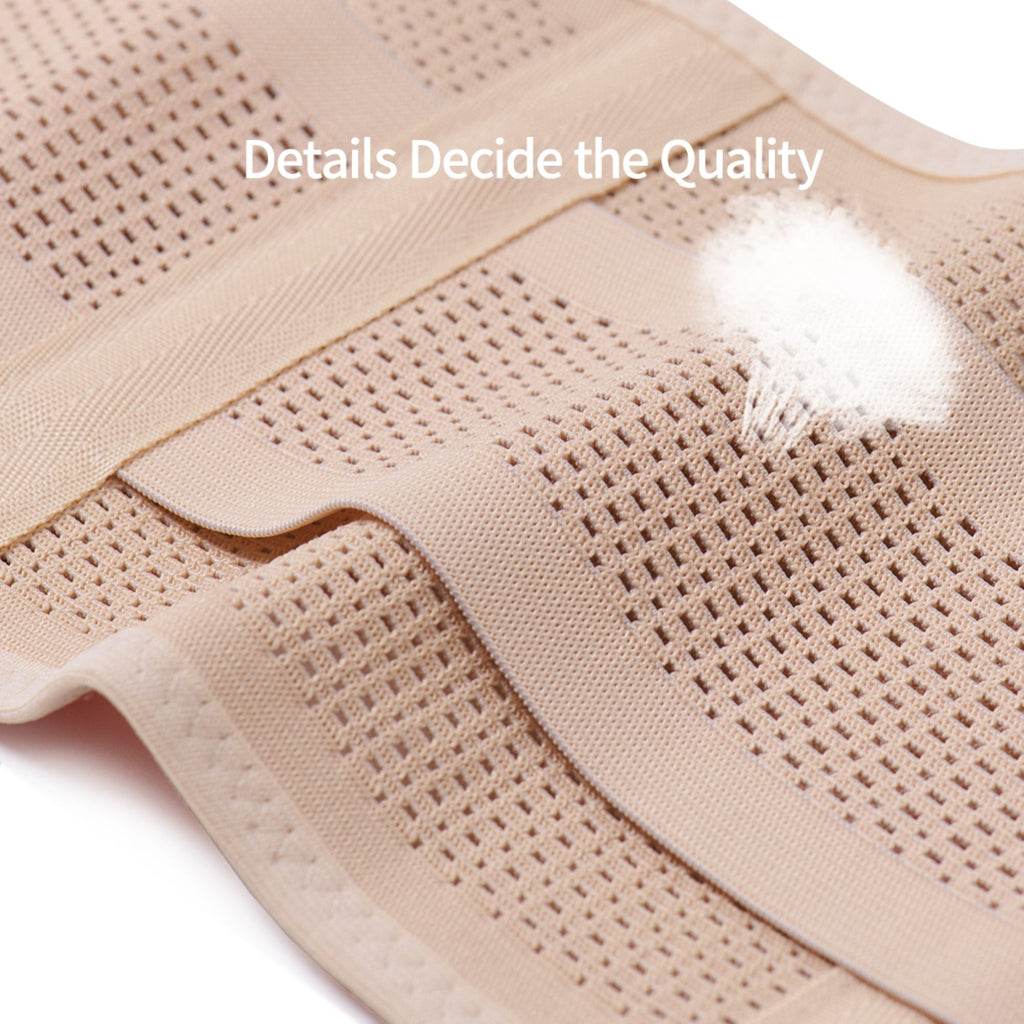 3-in-1 postpartum recovery belt showing adjustable medical grade compression bands for waist and pelvis — view 5