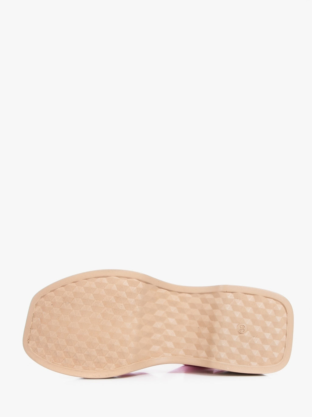 Women's vibrant pink genuine leather sandals with a durable synthetic sole for comfortable summer walking — view 4