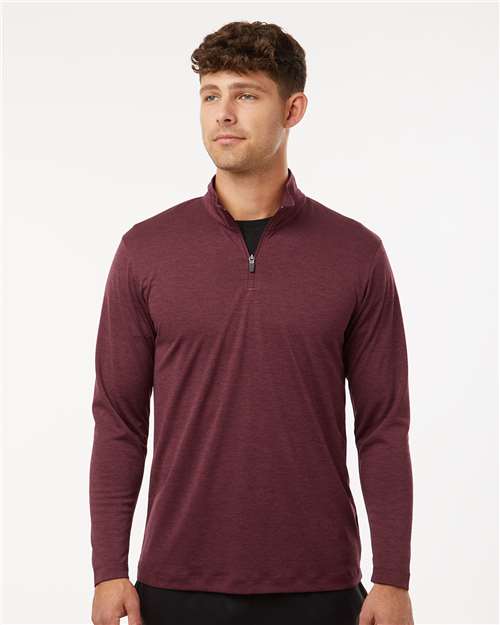 AllPro 4HM700 Men's Pro-Lock Performance Mélange Quarter-Zip Pullover-4