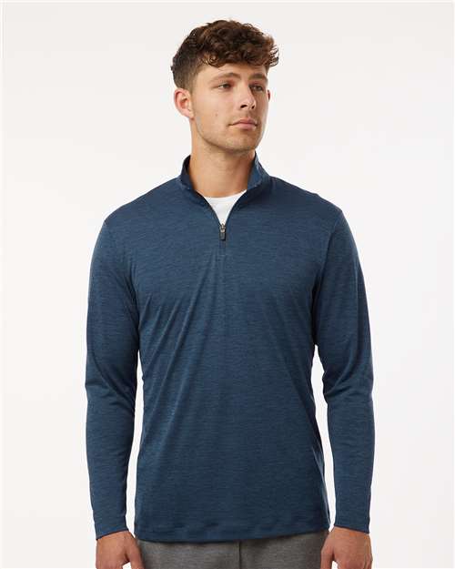 AllPro 4HM700 Men's Pro-Lock Performance Mélange Quarter-Zip Pullover-5