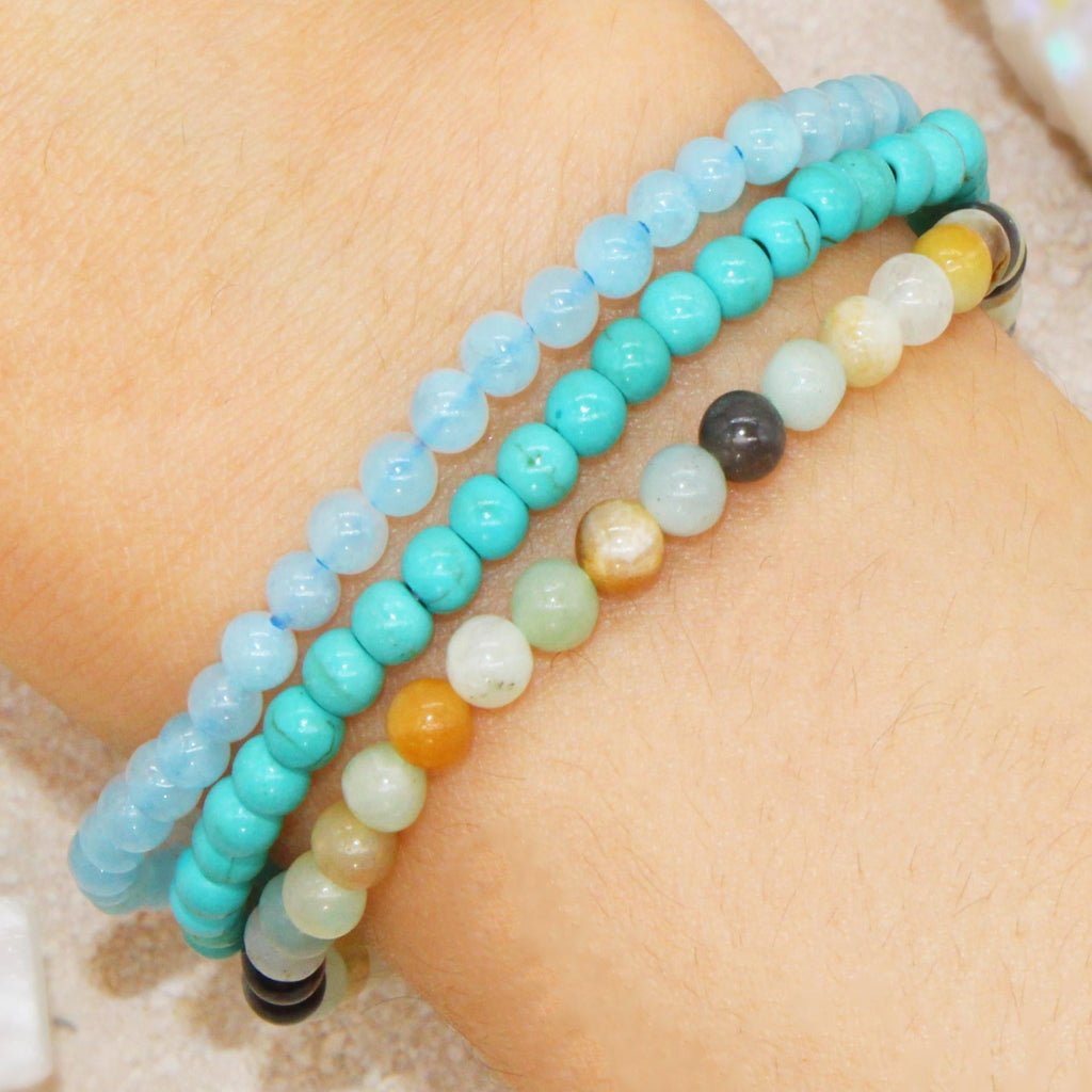 Peace Harmony Stackable Crystal Bracelet Set-1