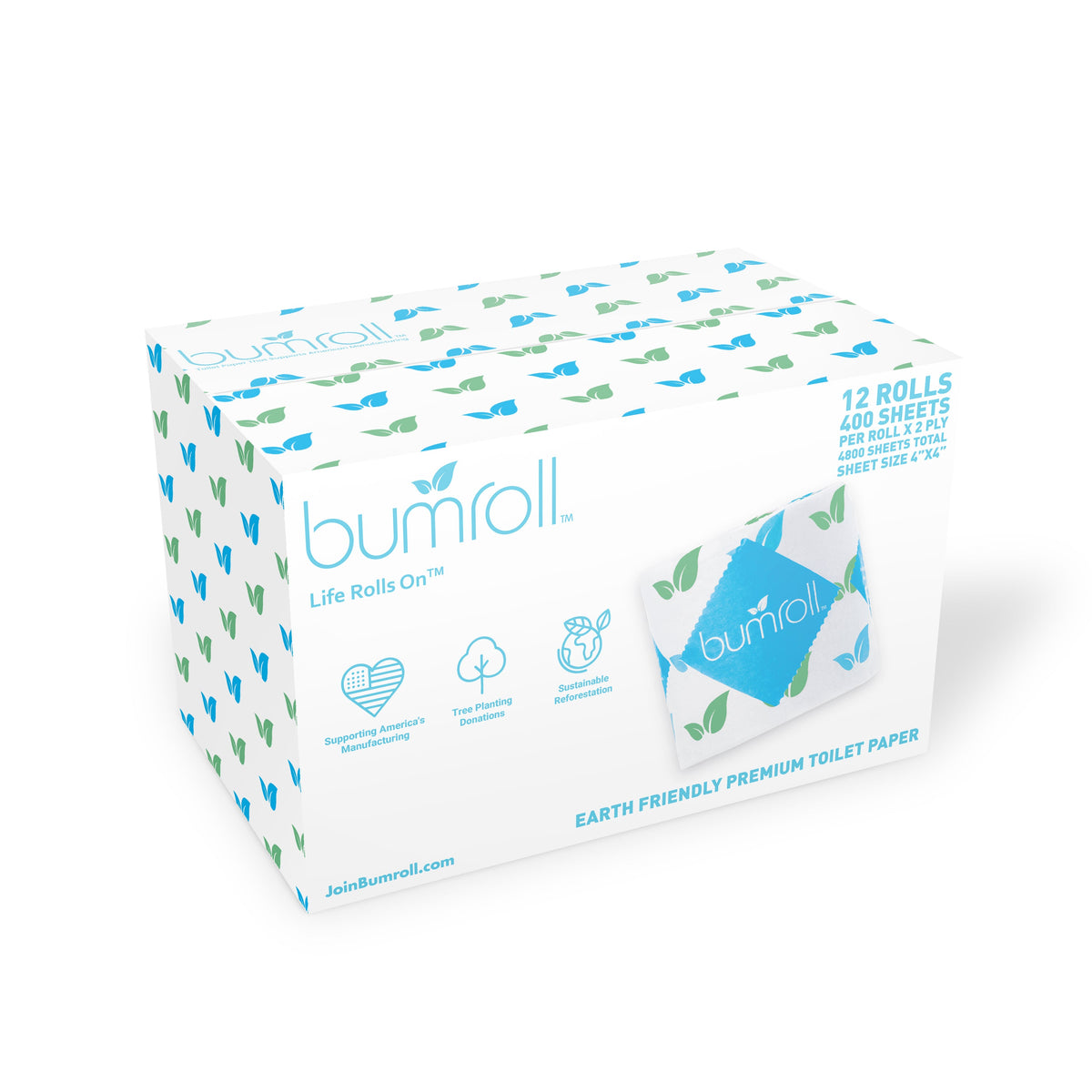 Bumroll Soft Toilet Paper, Made In The USA-4